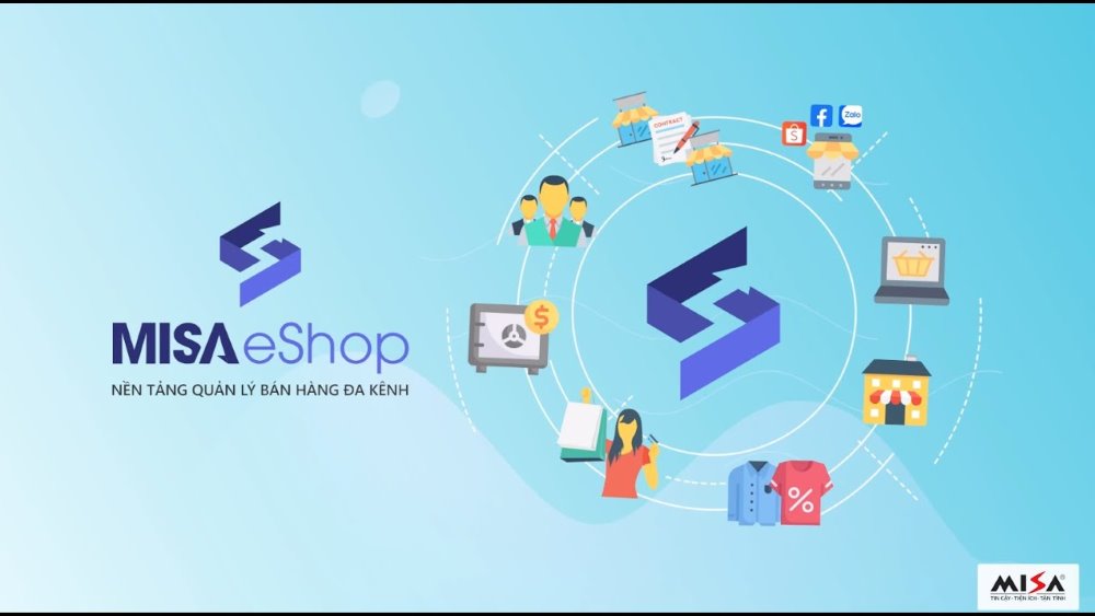 Phần mềm quản lý doanh thu MISA eShop