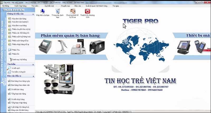 Phần mềm bán hàng offline tiger pro