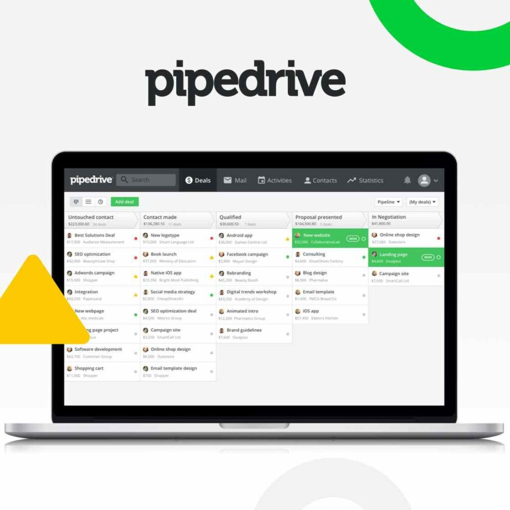 Phần mềm quản lý sales Pipedrive